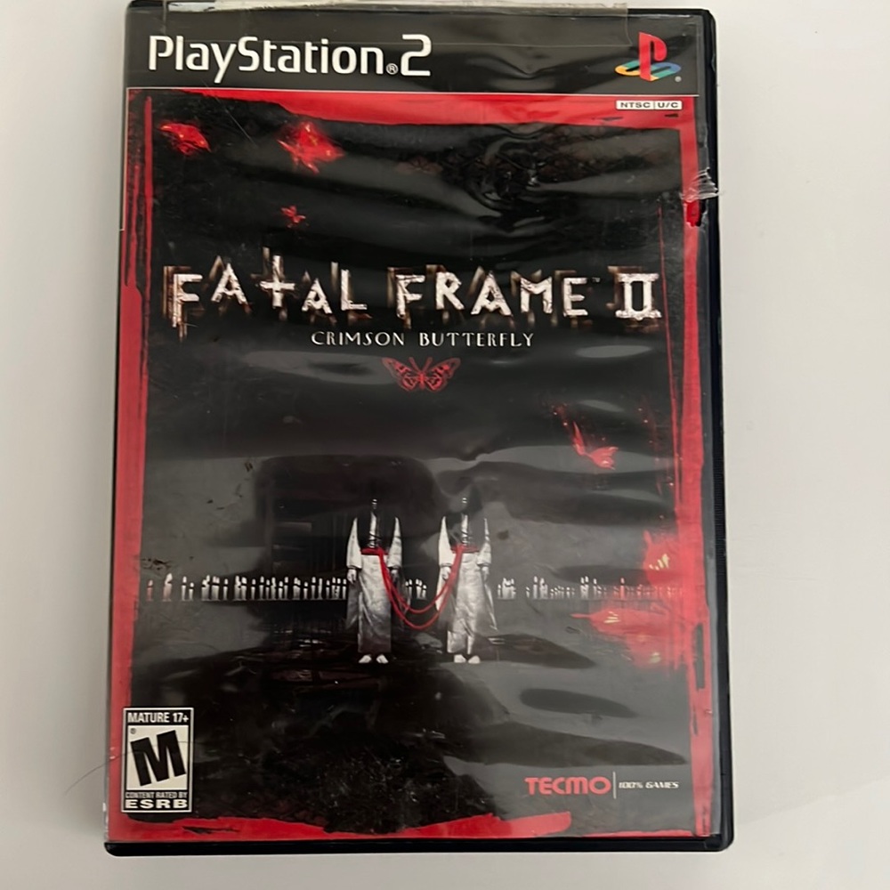 Playstation 2 Fatal Frame 2 game. Working condition.